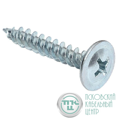 Саморез с пресс-шайбой 4.2х25 острый EKF spo4.2x25