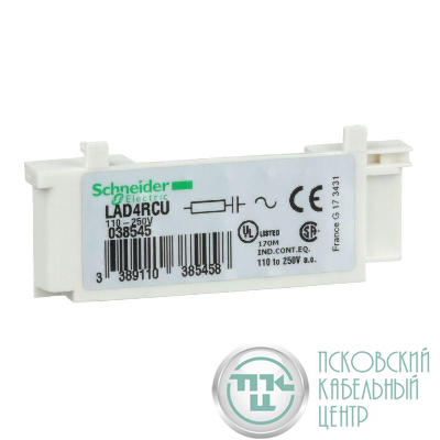 Модуль ограничения коммутац. перенапр. AC110...240V SchE LAD4RCU