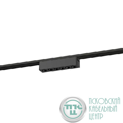 Светильник светодиодный трековый TRM-S5-2-6W4K-BK 6Вт 4000К с направленным светом для тонкого магнитного шинопровода черн. Эра Б0059049