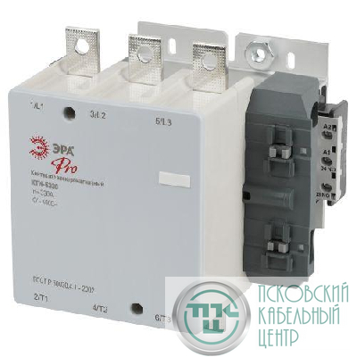 Контактор КТИ-5330 PRO KKT50-330-400-10-E 330А 400В/АС3 Эра Б0054931