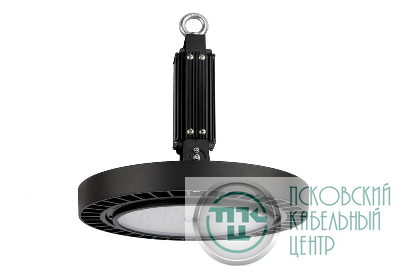 Светильник светодиодный ДСП IB 11 S 100W VW 840 HT BK CL 257х257х155мм 100Вт 4000К IP65 High Bay подвесной с закален. стекл. черн. Русский Свет 16091124339