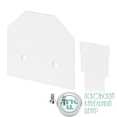 Заглушка MAG-ORIENT-CAP-2653-STR-G (WH) IP20 металл Arlight 056991