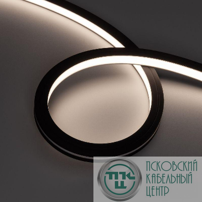 Лента светодиодная NOVA-TOP-BLACK-A120-16x15mm 24В Day 4000К 10Вт/м IP67 2835 wire x2 вывод боков. герметичная (уп.5м) Arlight 049082