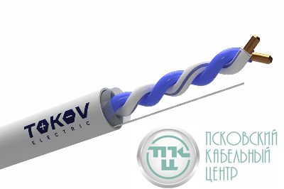 Кабель витая пара U/UTP 1х2х24AWG кат.5E PVC indoor 305м (м) TOKOV ELECTRIC TKE-C06-U12-5E-305-PVC
