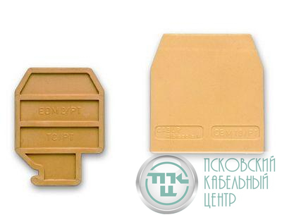 Изолятор торц. HMT 1/1+2/PTGR сер. DKC ZHM411GR