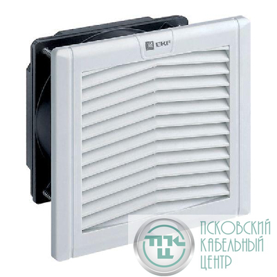 Вентилятор с фильтром 52 куб.м/ч 124x124мм IP54 PROxima EKF FAN52F
