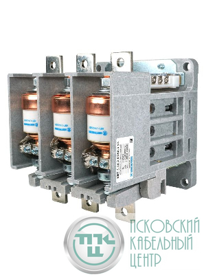 Контактор вакуумный КВТ-1.14-2.5/250-3 У3 3п 250А кат. 380В 4НО+3НЗ IP00 без реле Электротехник ET557369