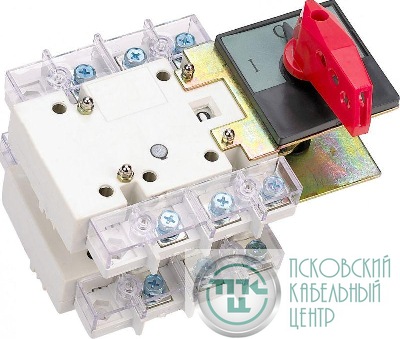 Выключатель-разъединитель 3п 630А ВР-101 два направления тандем DEKraft 40109DEK