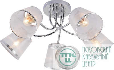Люстра Shirley 9167-305 5хЕ27 60Вт модерн Rivoli Б0059982