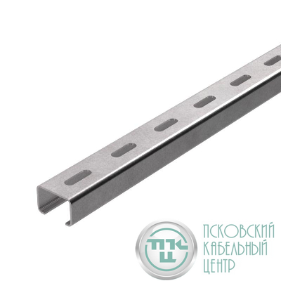 Траверса монтажная С-образ. 30х20 L200 сталь 1.5мм Промрукав PR16.1147