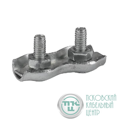 Зажим для троса двойн. Duplex (3мм) EKF zdtd-3