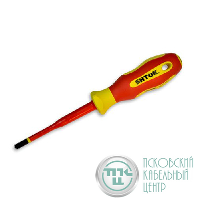 Отвертка 1000В Ph2/Sl 6.0х100мм (09324) SHTOK 376349