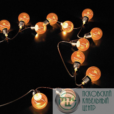 Гирлянда светодиодная садовая "Шары" Solar 30LED бел. IP44 на солнечн. батарее GAUSS GS032