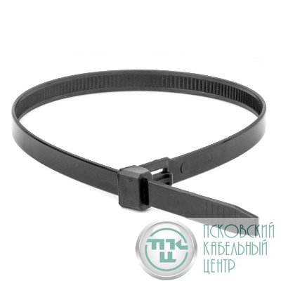Хомут кабельный 7.6х200 полиамид многоразовый черн. (уп.100шт) DKC 25350SR