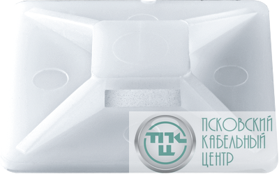 База монтажная самоклеящаяся OFP-30-100-WH 30х30 бел. (уп.100шт) ОНЛАЙТ 90748