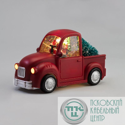 Светильник декоративный "Машина" с подсветкой и конфетти питание от USB Neon-Night 501-169