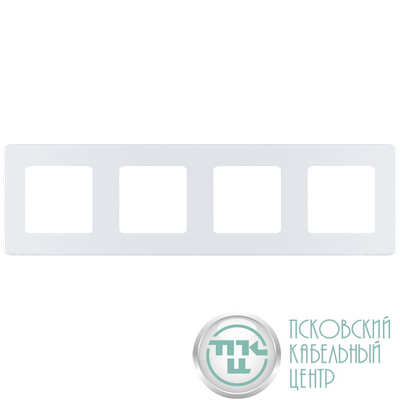 Рамка 4-м СП Inspiria IP20 жемчуж. IEK 673966