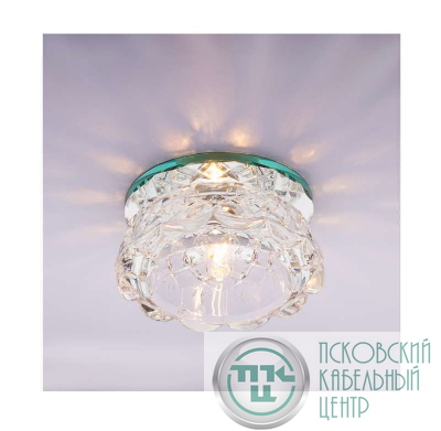 Светильник Bohemia 220 7 70 1х75Вт G9 IP20 декор. огран. стекло прозр. ИТАЛМАК IT8274
