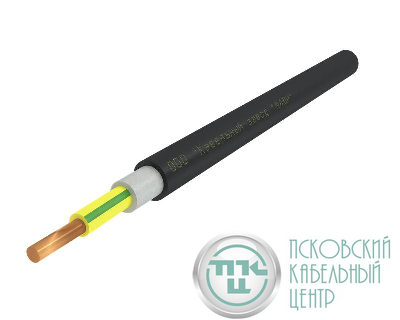 Кабель ВВГнг(А)-LS 1х10 ОК (PE) 0.66кВ (м) АЛЮР 00-00004989