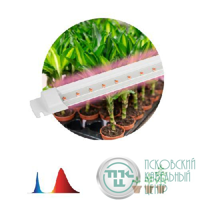 Светильник светодиодный для растений FITO-10W-Т5-RB-Slim 10Вт Т5 линейный красн./син. спектра Эра Б0057401
