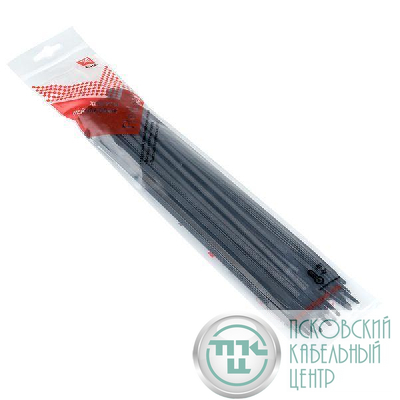 Хомут P6.6 4.8x250 FlexLock стандартный черн. (уп.50шт) PROxima EKF plc-fl-ctsb-4.8x250-r