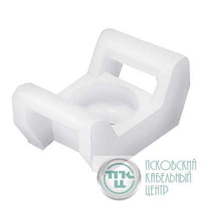Основание для хомутов 22х14 под винт M5 бел. (уп.100шт) DKC 25496SR