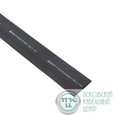 Трубка термоусадочная ТУТ нг 40/20 черн. 1м (уп.25м) PROxima EKF tut-40-b-1m
