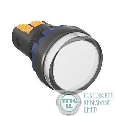 Индикатор сигнальный со встроенным диодом 220В бел. DKC M22L-F220WPP