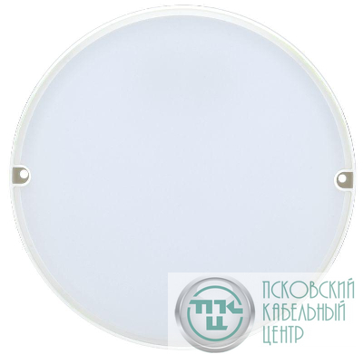 Светильник светодиодный ДПО 2011Д 12Вт 4000К IP54 круг с акустич. датчиком бел. IEK LDPO3-2011D-12-4000-K01