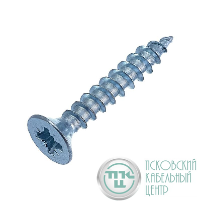 Саморез универсальный 5.0х100 бел. цинк (уп.100шт) коробка СТРОЙМЕТИЗ UTORM2150925