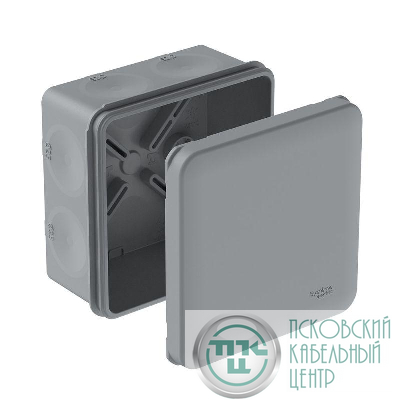 Коробка распределительная MultiBox IP66 85х85х42 DIY (со стикером) сер. SE IMT351971