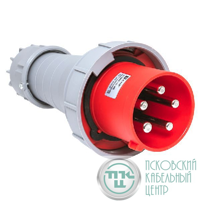 Вилка переносная 0452 3P+PE+N 125А 380В IP67 PROxima EKF ps-0452-125-380