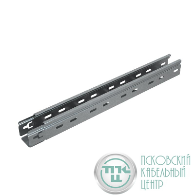 Лоток листовой перфорированный 50х50 L2000 сталь 0.7мм "Быстрый монтаж ПЛЮС" LPplus50-50-0.7-2000 КМ PL2495