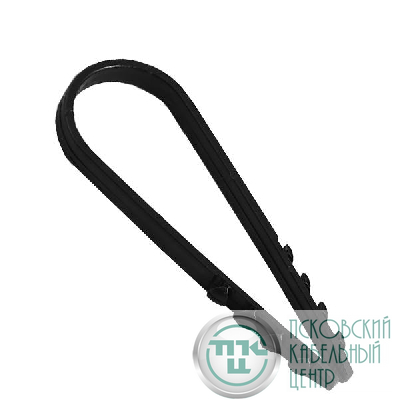 Дюбель-хомут для круглого кабеля 19-25мм черн. (уп.100шт) TOKOV ELECTRIC TKE-DH-19-25-C05