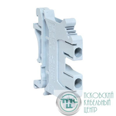 Колодка клеммная винтовая 2.5кв.мм UT сер. EKF scr-ut-2.5-g