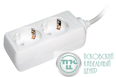 Удлинитель 2х5м с заземл. 16А IP20 У02 2P+PE 250В 3х1 IEK WYP10-16-02-05-Z-N