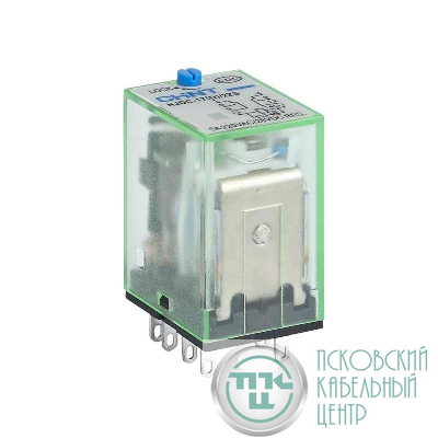 Реле промежуточное с кнопкой тестирования NJDC-17(D)/4ZS 4 конт. с инд. LED 3А DC 24В CHINT 651060