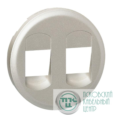 Панель лицевая Celiane для двойн. роз. акуст. титан Leg 068512