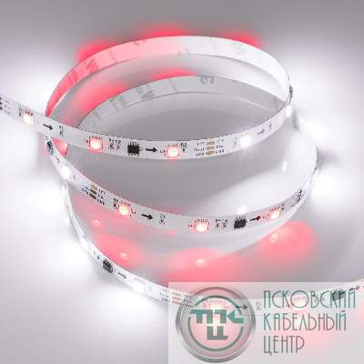 Лента светодиодная SPI-B30-10mm 12V RGB-PX3 7.2W/m IP20 5060 бегущий огонь (уп.5м) Arlight 026368(2)
