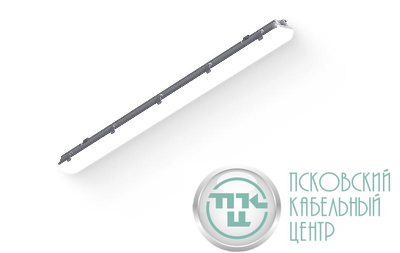 Светильник светодиодный SLIM 32 1262х124х85 CRI80 5000К milky IP65 II сер. CSVT ЦБ-00010706