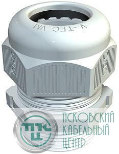 Ввод кабельный Dкаб. 16-28 (Dмонтаж. отв. 40) IP68 свет. сер. V-TEC VM40 LGR OBO 2022872