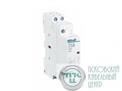 Контактор модульный МК-103 2НО 25А 230В DEKraft 18064DEK