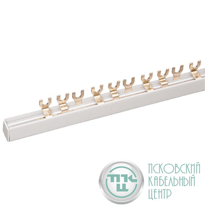 Шина соединительная типа FORK вилка 3Р 100А 1м Rexant 11-2234