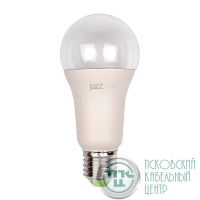 Лампа светодиодная PPG A60 Agro 15Вт А60 грушевидная E27 IP20 для растений красн./син. спектр clear матов. JazzWay 5049444
