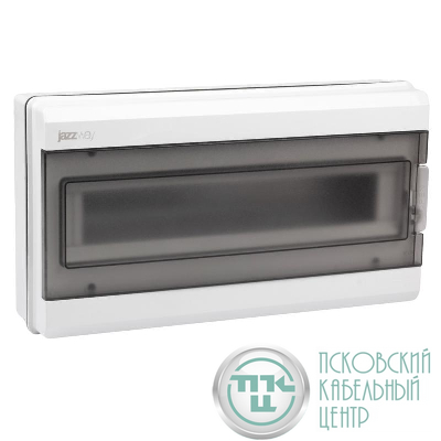 Бокс модульный накладной PDB/W 3018 GR (ЩРН-ПГ-18) IP65 пластик. Pro JazzWay 5072022