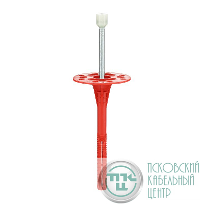 Дюбель для теплоизоляции с термоголовкой 10х120 (уп.50шт) Tech-KREP 124470