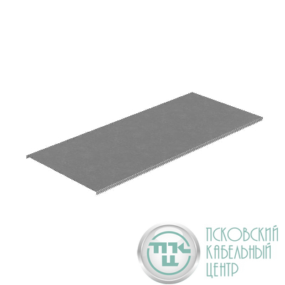 Крышка для лотка осн.500 L3000 сталь 1мм "ПЛЮС" KLplus500-1.0-3000 КМ PL0419
