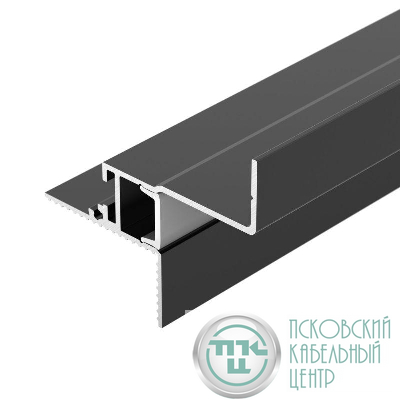 Профиль CEIL-S12-SHADOW-20-SIDE-3000 ANOD BLACK L3000 алюм. Arlight 052226