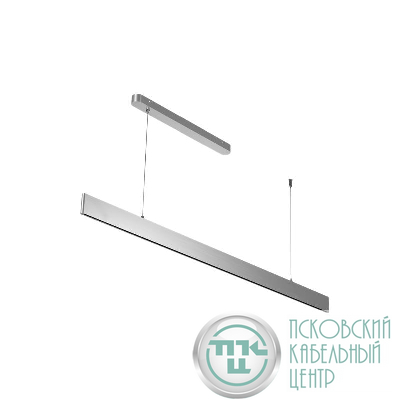 Светильник светодиодный ДСО OF 22 S 32 W 940 L1200 AL 1170х11х60мм 40Вт 4000К IP20 Ra90 подвесной линейный в компл. с тросом 1.5м алюм. Русский Свет 11112223320