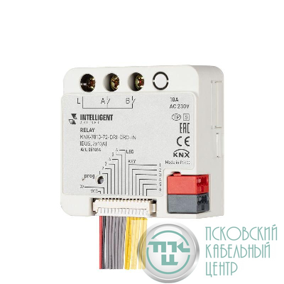 Модуль релейный KNX-7013-72-DRI-DRO-IN (BUS 2х10А) IP20 пластик INTELLIGENT ARLIGHT 051014